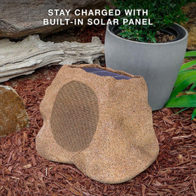 IP65-rated Victrola Rock Speaker Connect indicating water and dust resistance.