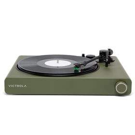 Victrola Stream Onyx belt-driven platter delivers warm vinyl sound