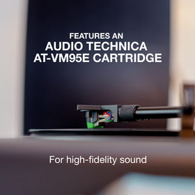 Victrola Stream Onyx RJ45 Ethernet port for uninterrupted streaming.
