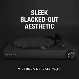 Victrola Stream Onyx premium cartridge options for detailed playback.