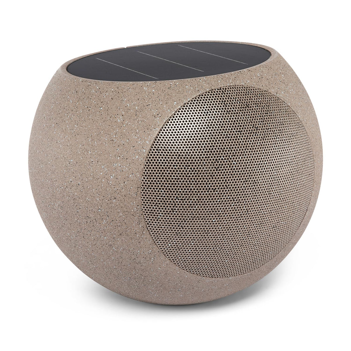 Victrola Zen outdoor Bluetooth speaker fills patios and gardens with rich sound.