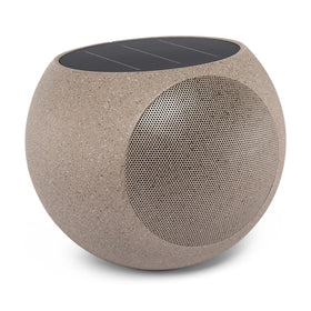 Victrola Zen outdoor Bluetooth speaker fills patios and gardens with rich sound.