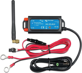 Victron Energy GX LTE 4G-A installation view showing quick setup.