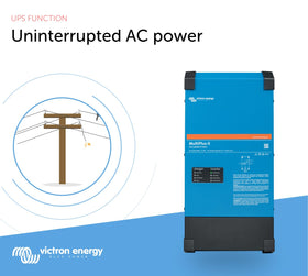 Victron Energy MultiPlus-II marine installation setup shows off-grid resilience on deck.