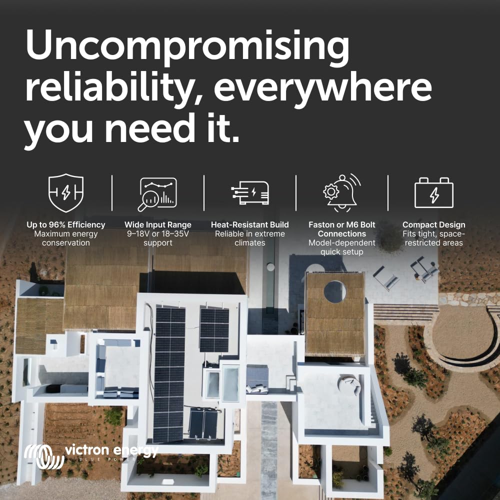  Victron Energy Orion simple installation with compact footprint for various systems.