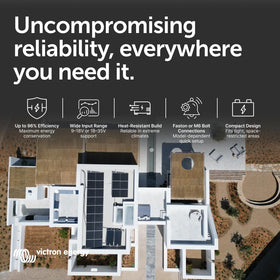  Victron Energy Orion simple installation with compact footprint for various systems.