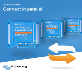 Victron Energy Orion-Tr dual battery compatibility for versatile mobile and marine applications