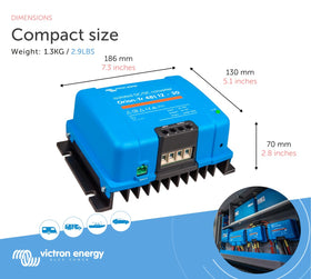 Victron Energy Orion-Tr wiring terminals simplify installation with standard screws.