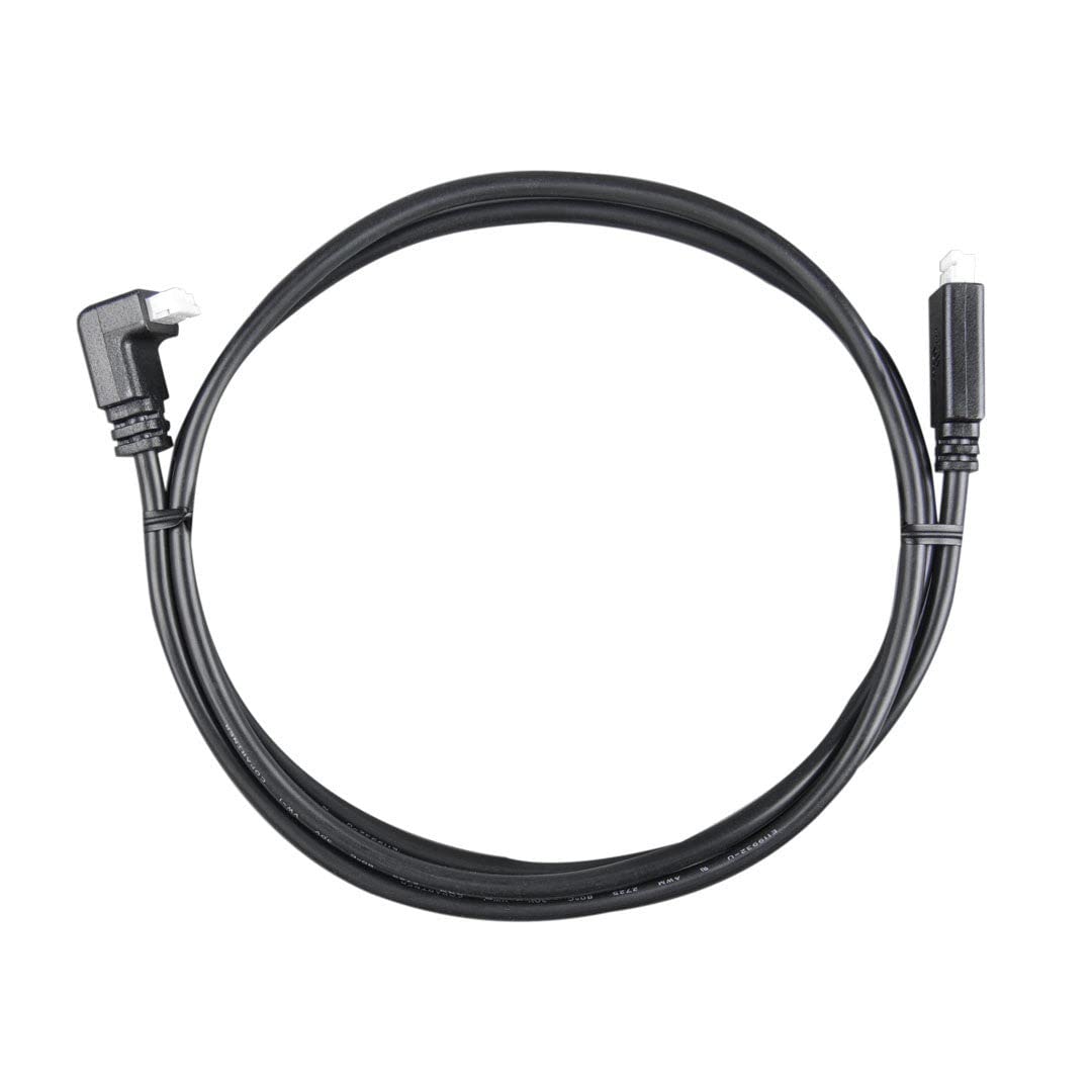 Victron Energy VE.Direct right-angle cable to connect VE.Direct devices in compact layouts.