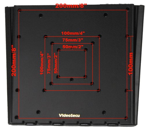 VideoSecu supports up to 80 lbs, suitable for most 27–47 inch displays.