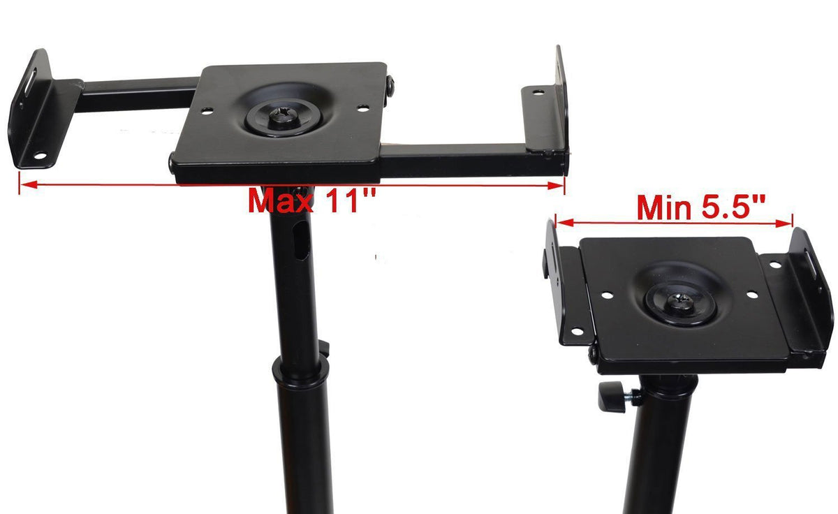 VideoSecu close-up of top bracket showing cable port and secure mounting benefit