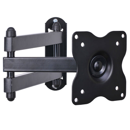 VideoSecu ML12B front view mounted TV showing stable support and clean look