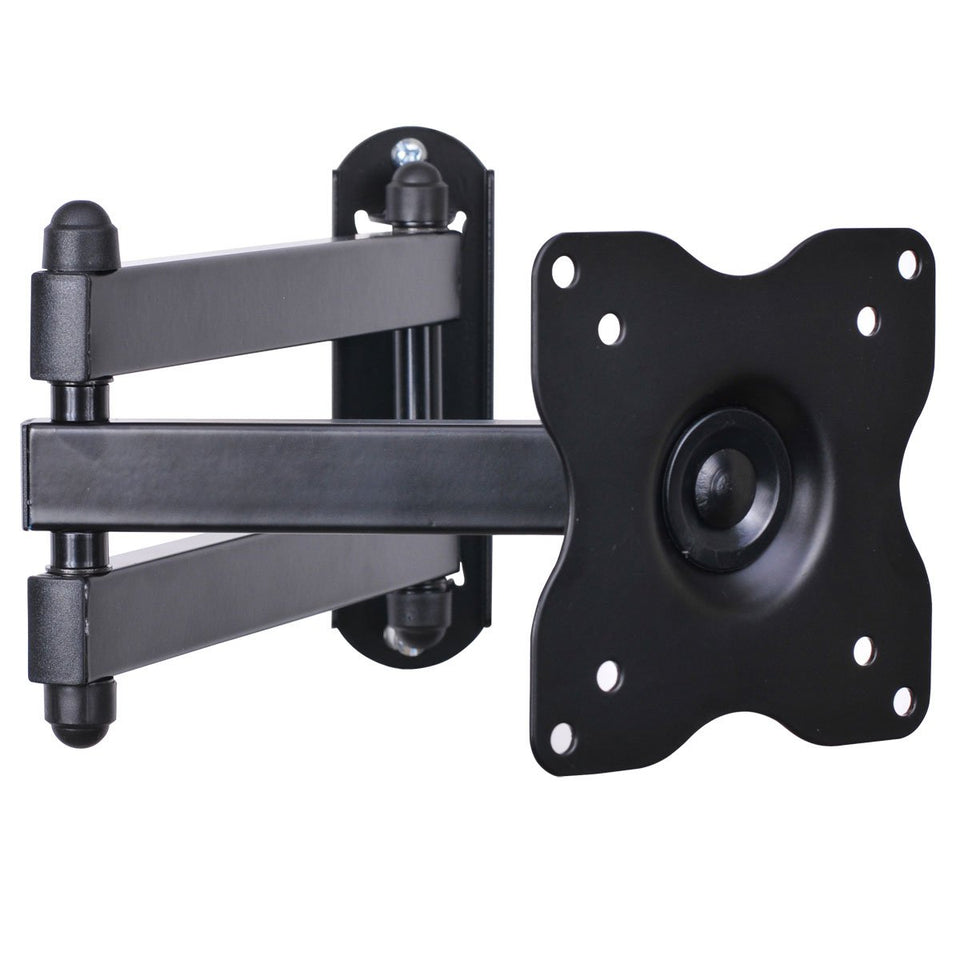 VideoSecu ML12B front view mounted TV showing stable support and clean look