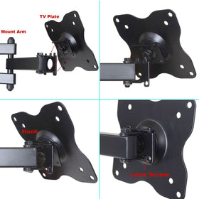 VideoSecu ML12B removable plate detached for single-person installation ease