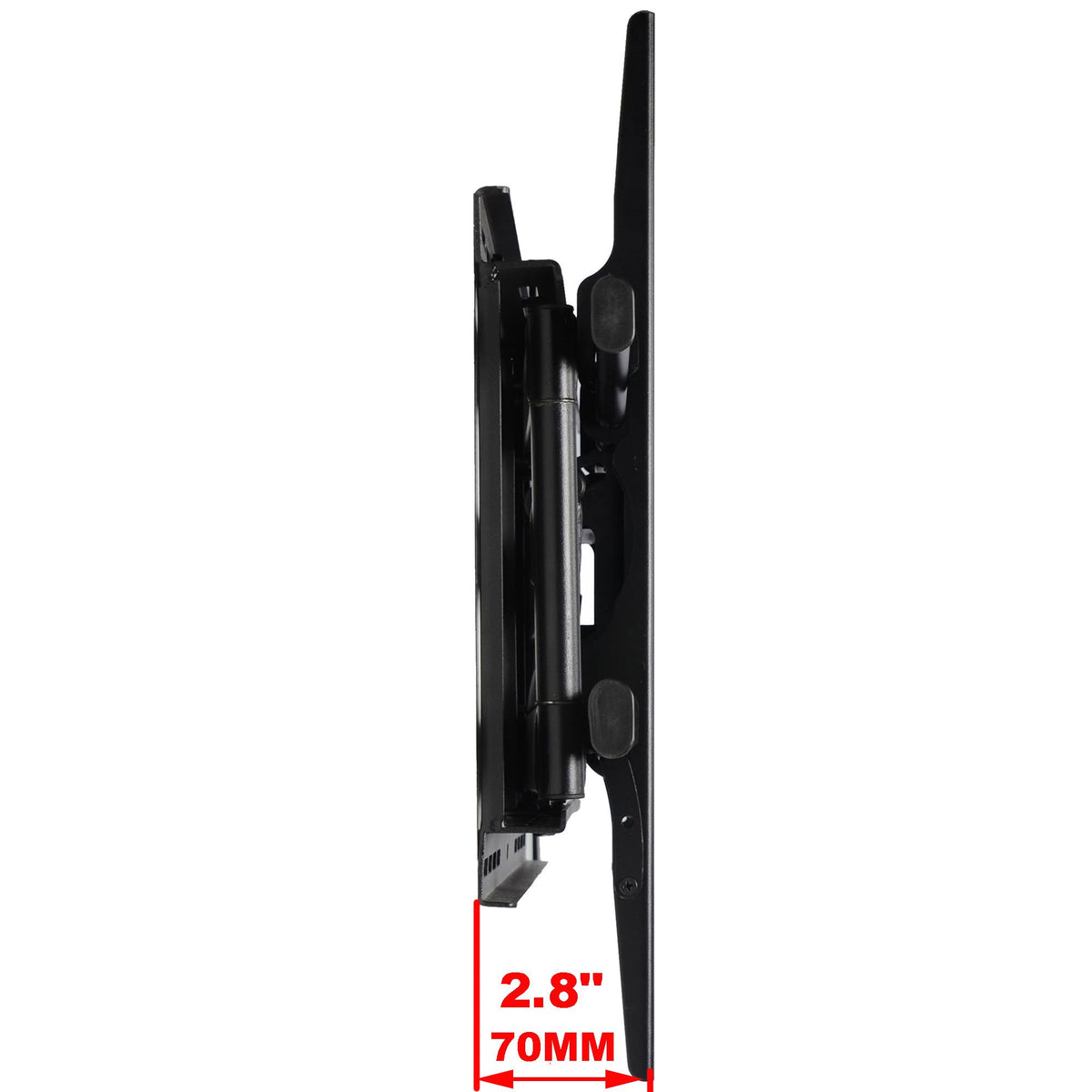 VideoSecu VESA 684x400 wall mount secures broad compatibility with modern displays.