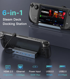 Vienon Steam Deck Dock HDMI 4K60 delivers crisp external display