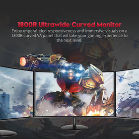 Viewedge 180Hz smooth gameplay reduces motion blur for quick in-game reactions