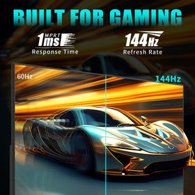 Viewedge 1ms response time ideal for fast-paced gaming and sharp visuals