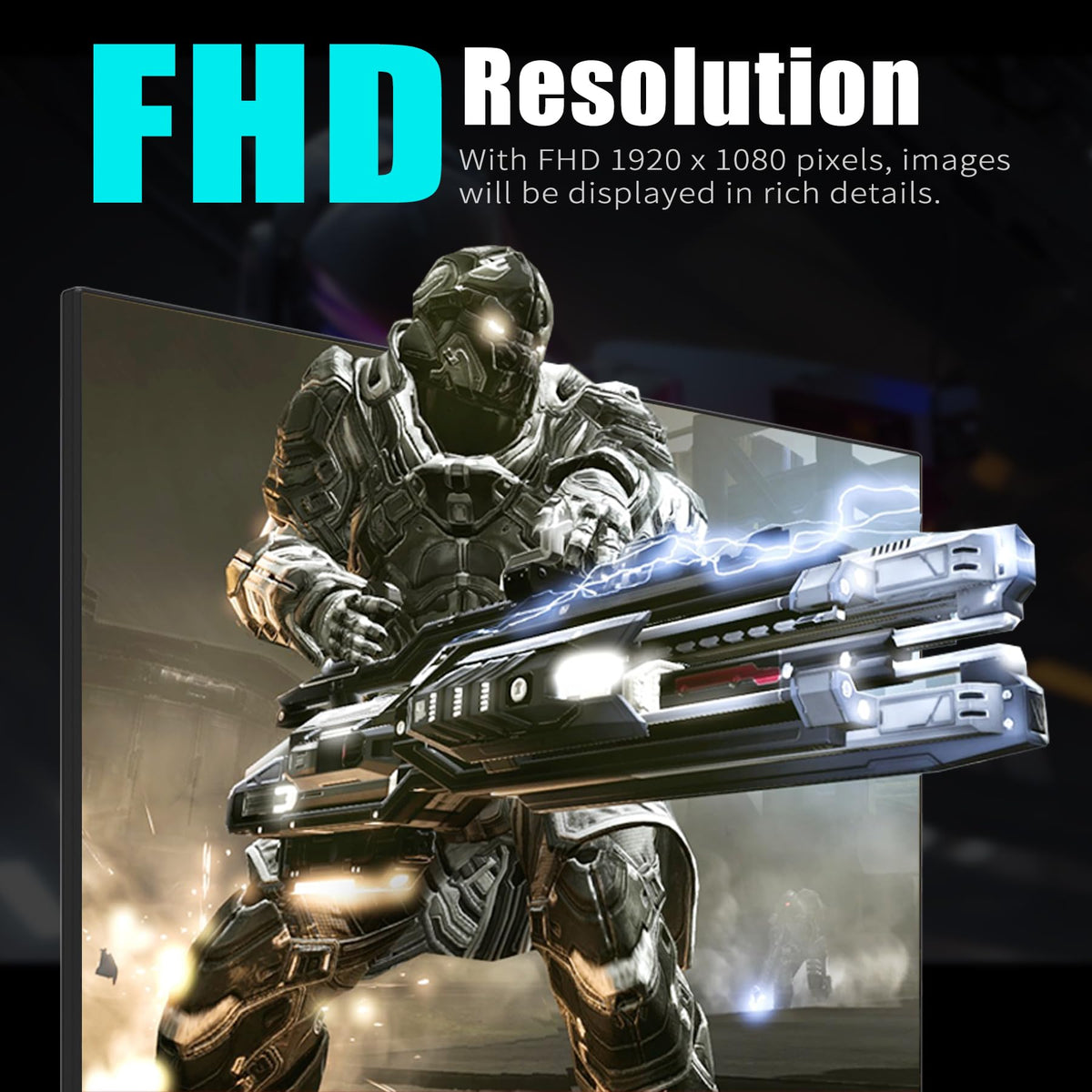 Viewedge 1 ms response time minimizes motion blur during fast action