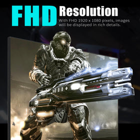 Viewedge 1 ms response time minimizes motion blur during fast action
