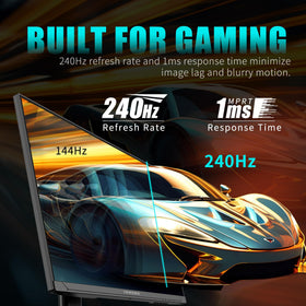 Viewedge 240Hz refresh reduces motion blur for fast-paced titles