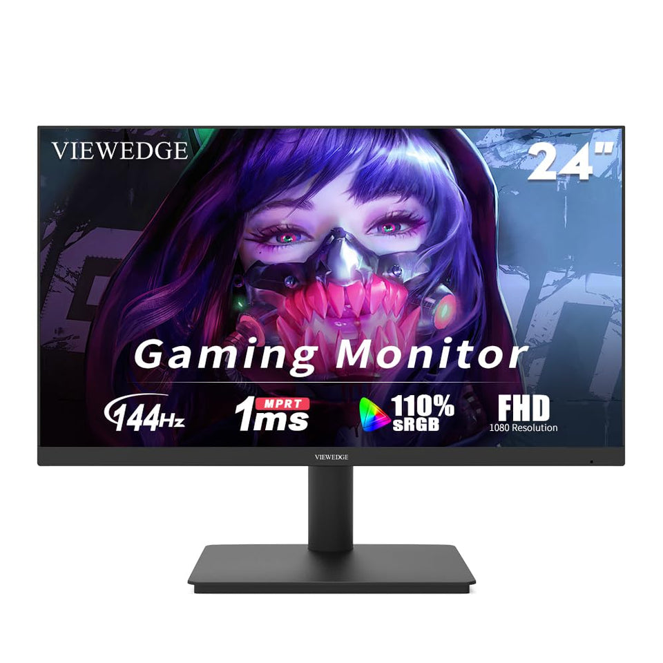 Viewedge 24-inch gaming monitor with 1080p clarity for immersive gaming sessions.