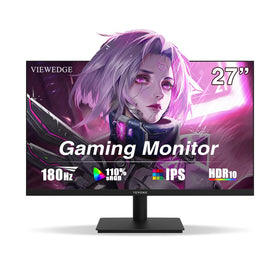 Viewedge 27-inch front view showing vivid display and fast action benefit