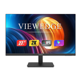 Viewedge 27-inch monitor ultra-thin bezels for seamless multi-monitor layouts.