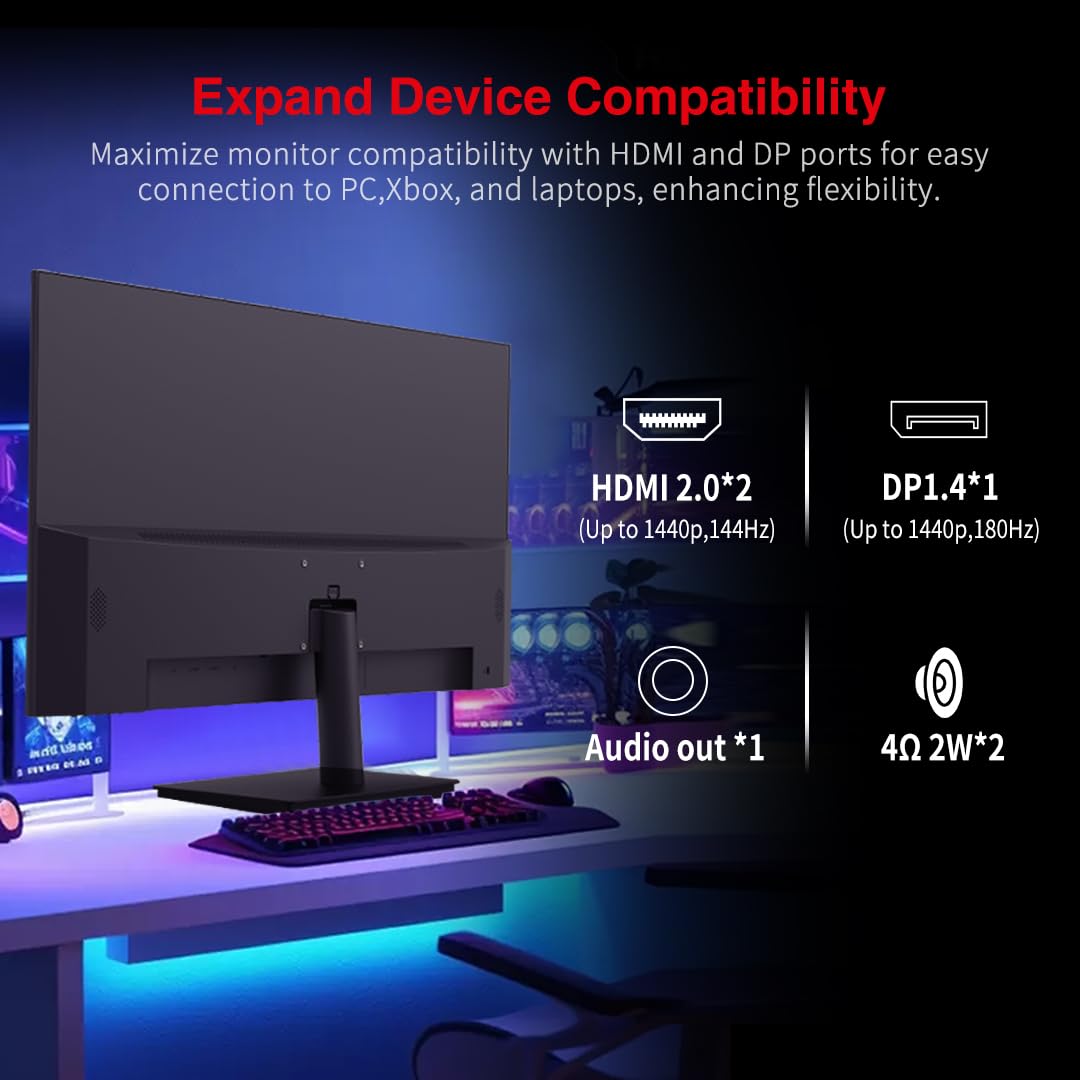 Viewedge screen demonstrating smooth 180Hz motion for responsive gaming benefit