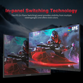 Viewedge close-up of IPS panel texture delivering consistent colors benefit