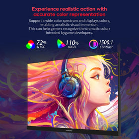 Viewedge 110% sRGB color coverage emphasizes vibrant, true-to-life visuals.