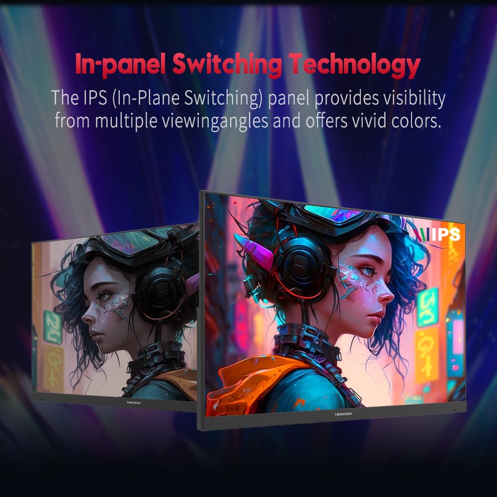 Viewedge 1ms 144Hz feature highlights smooth action and reduced blur.