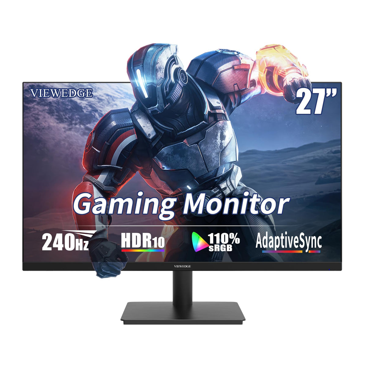 Viewedge 27-inch gaming monitor with 240 Hz for ultra-smooth gameplay