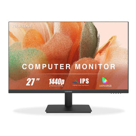 Viewedge 27-inch IPS monitor front view for sharp images.
