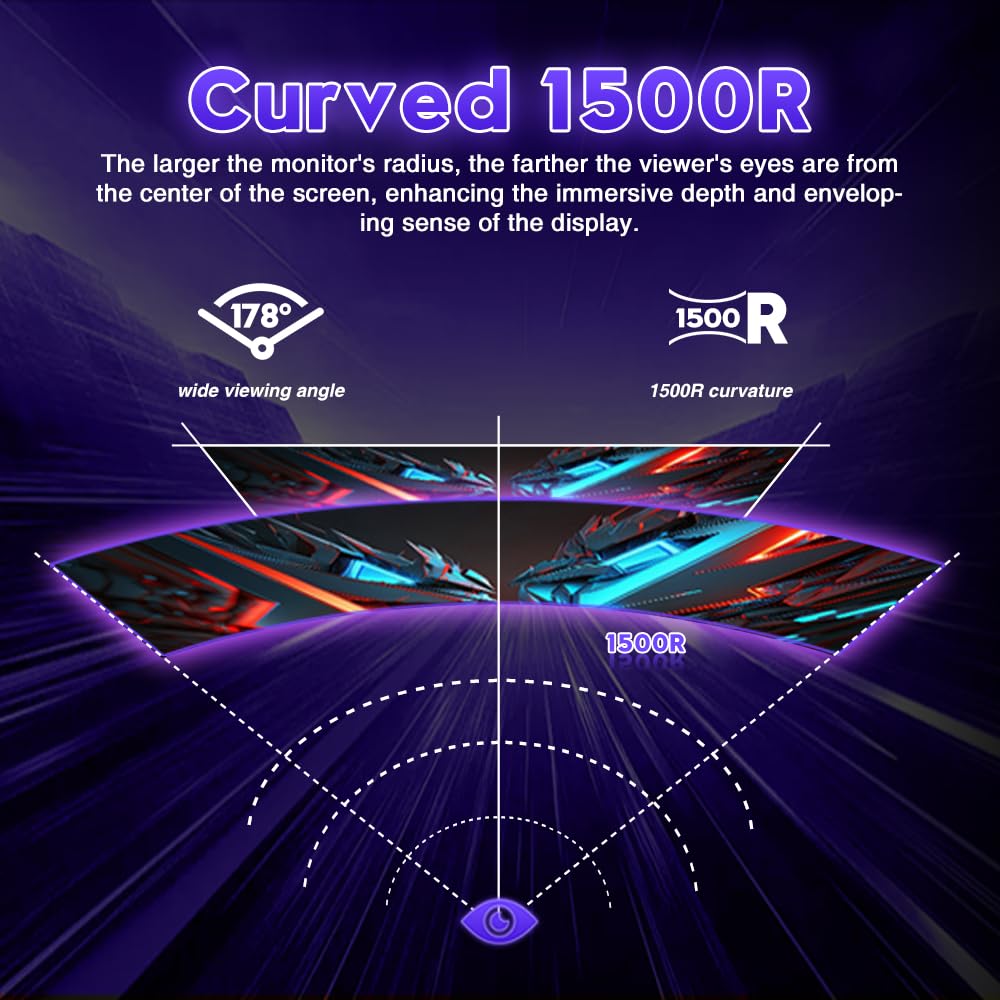 Viewedge 5120x1440 DQHD resolution delivers sharp detail and width.