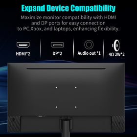 Viewedge has dual HDMI and dual DP ports for flexible connections