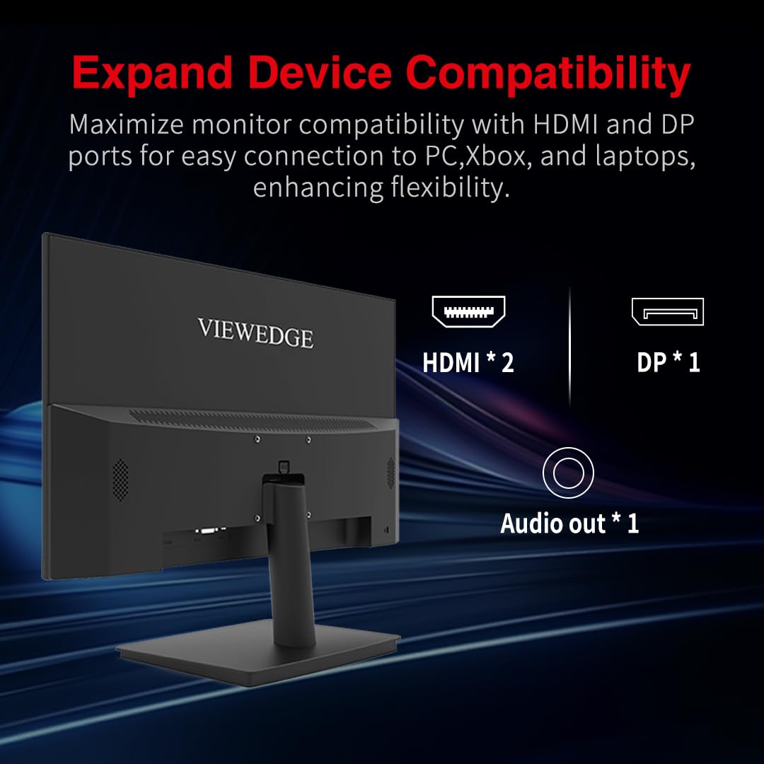 Viewedge 24-inch Freesync-enabled monitor for tear-free gaming sessions