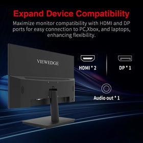 Viewedge 24-inch Freesync-enabled monitor for tear-free gaming sessions