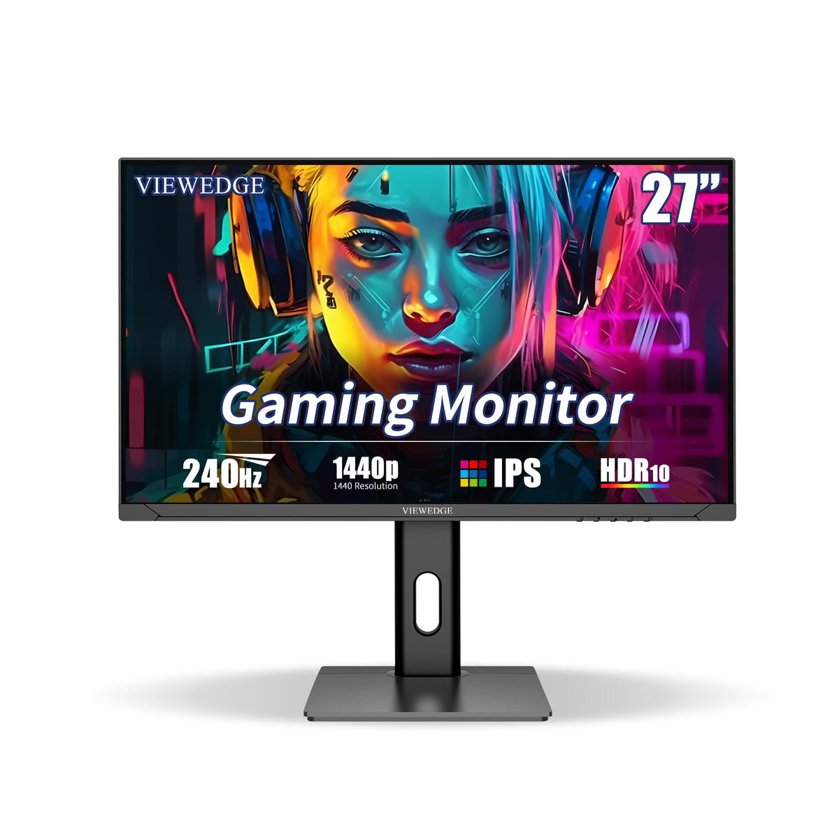 Viewedge IPS panel offers wide viewing angles for immersive play