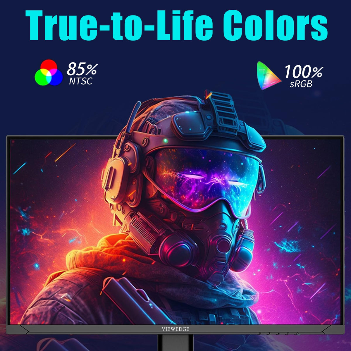Viewedge dual HDMI and DisplayPort inputs for versatile connections