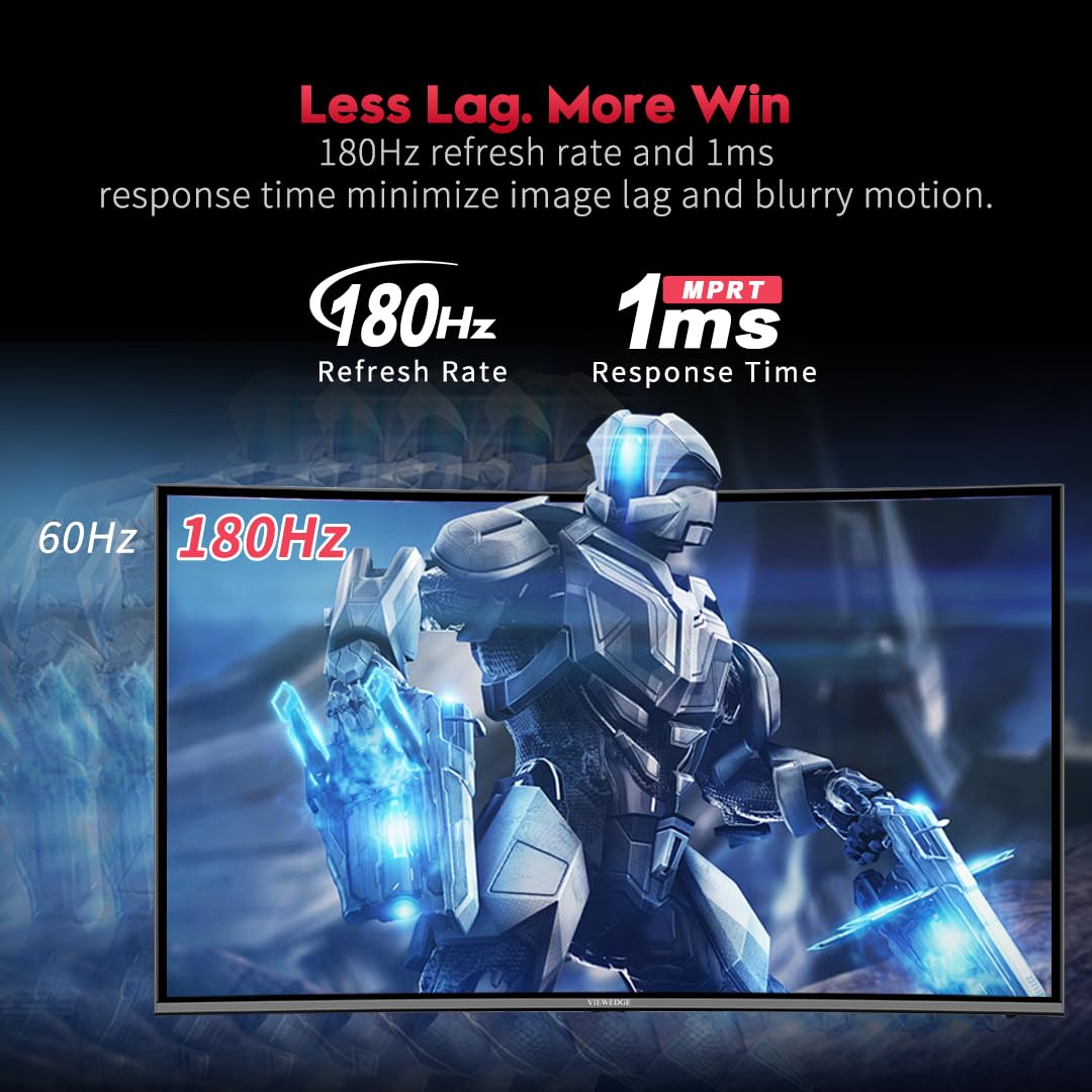 Viewedge VA panel 27-inch Full HD delivers sharp visuals for work and gaming