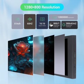 VIEWMEI 1280x800 display clarity ideal for PC, laptop, and Raspberry Pi setups