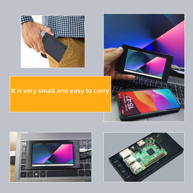 VIEWMEI compact monitor ideal as CCTV or rear-view camera display.
