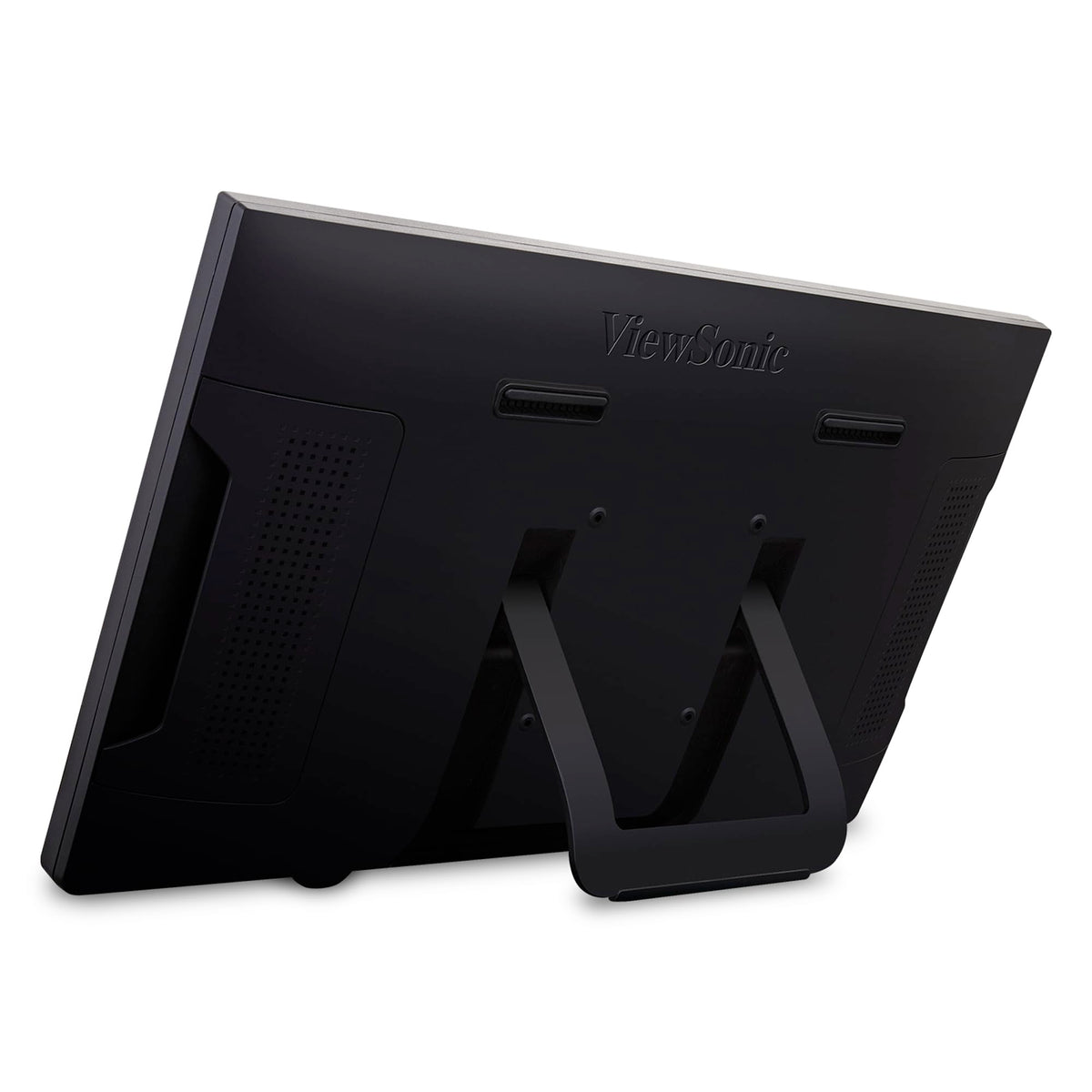 ViewSonic TD2230 rear with HDMI, DisplayPort, and USB 3.0 ports for broad connectivity