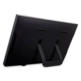ViewSonic TD2230 rear with HDMI, DisplayPort, and USB 3.0 ports for broad connectivity