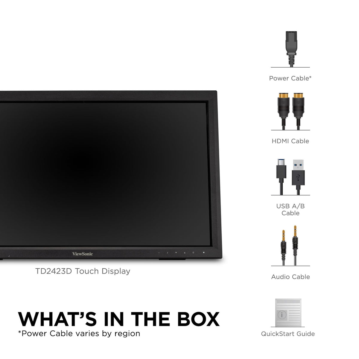 ViewSonic TD2423D ideal for POS and kiosk deployments in retail