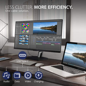 ViewSonic TD2455 10-point touch for intuitive multi-touch interactions