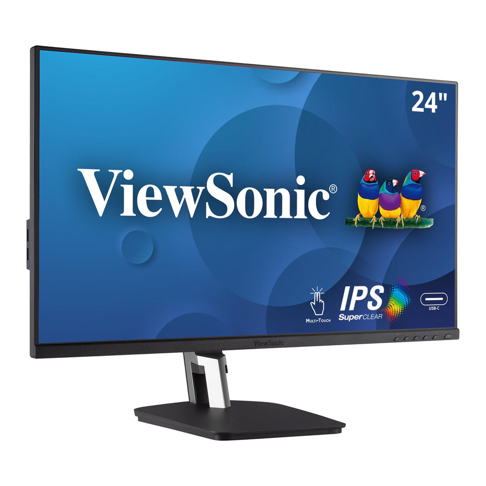 ViewSonic TD2455 24-inch IPS display with slim bezels for collaborative workspaces