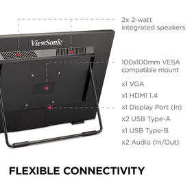ViewSonic TD2465 glove touch mode usage with gloves or humid environments.