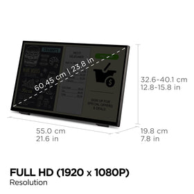 ViewSonic TD2465 pen touch mode demonstration for precise input on delicate surfaces.